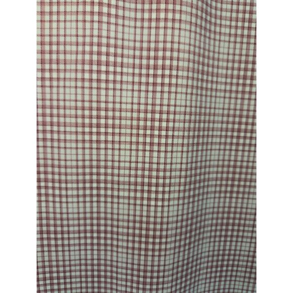 Untuckit Mens XXX-Large Button-Up Shirt Nylon Blend Red & White Checkered - Picture 7 of 8